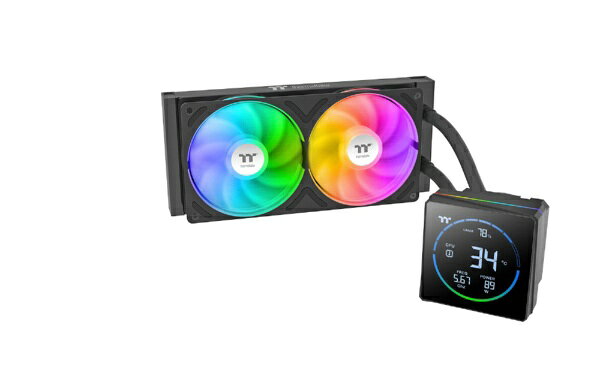 THERMALTAKE｜サーマルテイク TH240-S V3 ARGB Sync/All-In-One Liquid Cooler System CL-W469-PL12SW-A