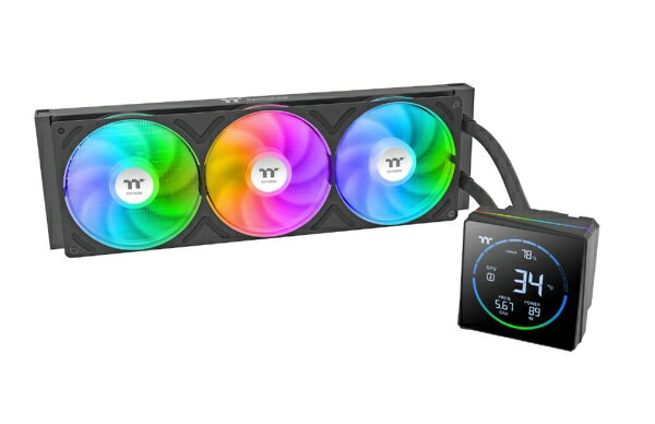 THERMALTAKE｜サーマルテイク TH360-S V3 ARGB Sync/All-In-One Liquid Cooler System CL-W470-PL12SW-A