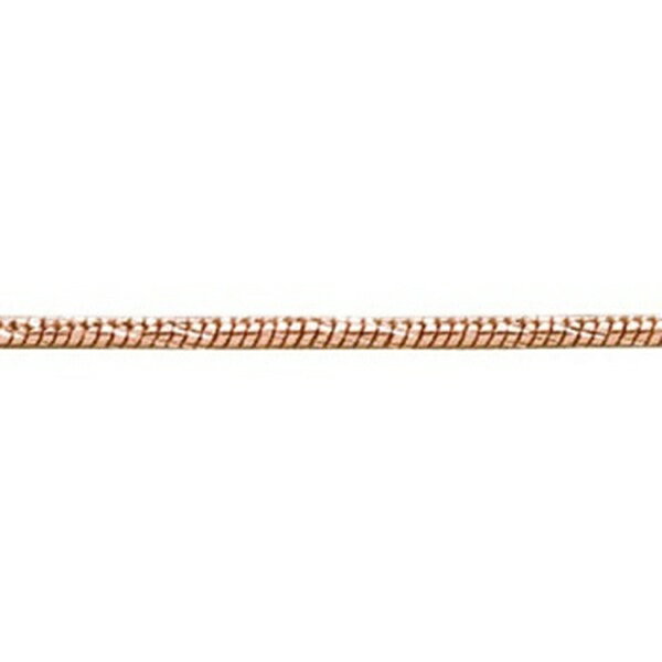 パール｜Pearl メガネチェーン スネークカット丸線1.5mm PG-330 ピンクゴールド[PG...