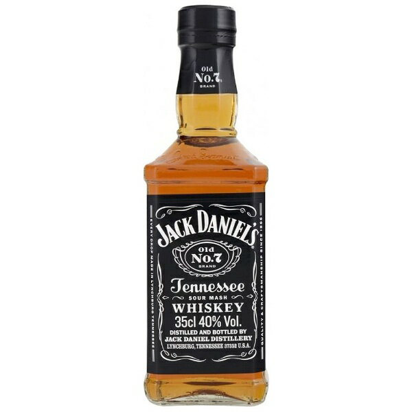 ウイスキー ジャックダニエル ブラック ハーフ 350ml【ウイスキー】 【代金引換配送不可】