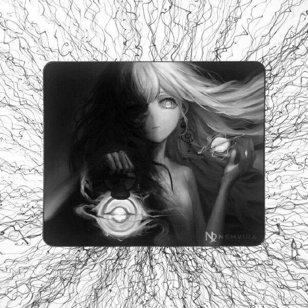 NEMVIRAGAMING Nemvira Gaming WhiteHole ゲーミングマウスパッド NEMVIRAGAMING NEMVIRA-WH