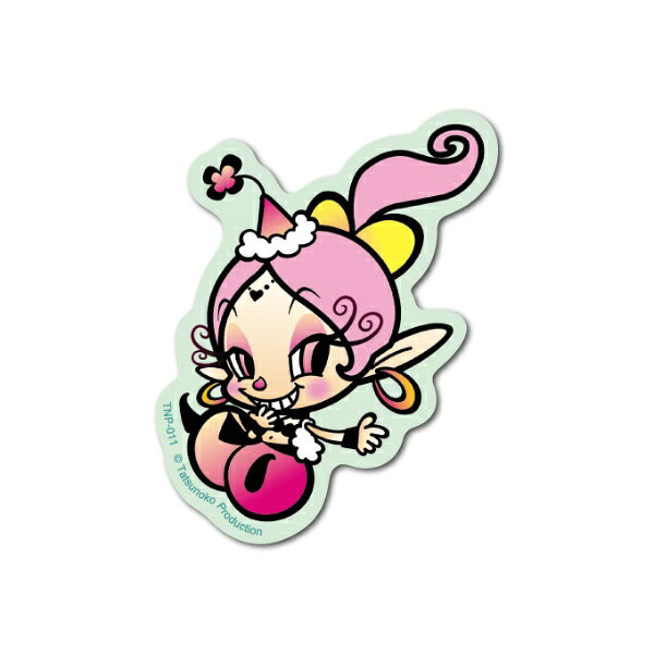 元気いっぱいのアクビちゃんを可愛くデザイン！見ているだけで楽しくなるステッカーです♪レトロ感のあるカラフルでポップなイラストは、スマホや小物などのアクセントにもぴったり！それぞれイメージの異なるいろんなアクビちゃんが全6種！コレクションにもいかがでしょうか？こちらの商品は耐水、耐光性のある塩ビ素材のステッカーです。屋外はもちろん、スマホ、PC、タブレット、ノートや手帳、マイボトルやインテリア小物、スーツケースなどにも！様々なシーンでお楽しみ下さい。●サイズ　幅44mm×高さ55mm（本体サイズ）