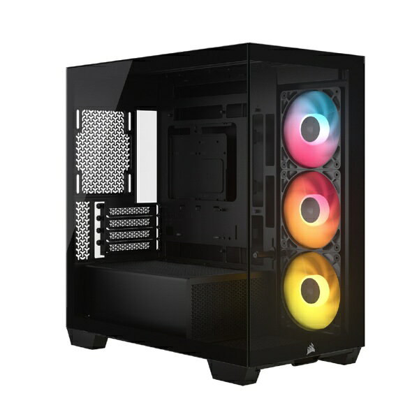 CORSAIR PCケース [Micro ATX /Mini-ITX] 2800X RS-R ARGB ブラック CC-9011347-WW