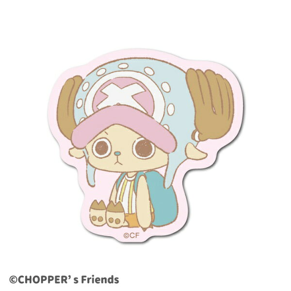 「わたしたちと同じ世界で暮らすチョッパー」をテーマにした新プロジェクト『CHOPPERs』のイラストやマンガのコマをデザインしたステッカーです。