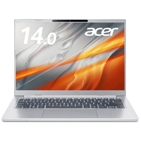 ACER｜エイサー ノートパソコン Aspire 14 AI ピュアシルバー A14-I71M-N56Y/F [Copilot+ PC /14.0型 /Windows11 Home /intel Core Ultra 5 /メモリ：16GB /SSD：512GB /M365 (24か月) or Office 選択可能]