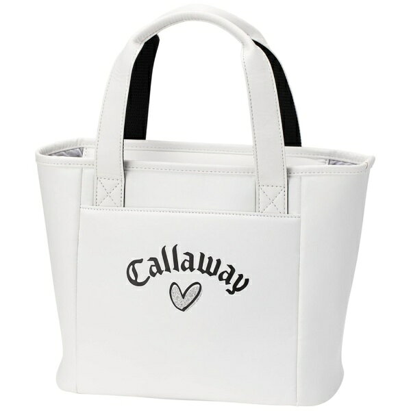 キャロウェイ｜Callaway トートバッグ ラブキャロウェイ ミニトート FW 26 JM LOVE CW MINI TOTE FW 26 JM ホワイト 5926301 [W370mm × H240mm × D150mm]