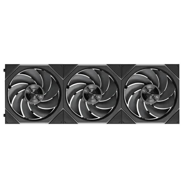 楽天ビック(ビックカメラ×楽天)のLIANLI｜リアンリ ケースファンx3 [120mm /2300RPM]＋コントローラー(リバースブレード) UNI FAN TL FLEX 120 トリプルパック ブラック 12RTL1F3B｜アングル3