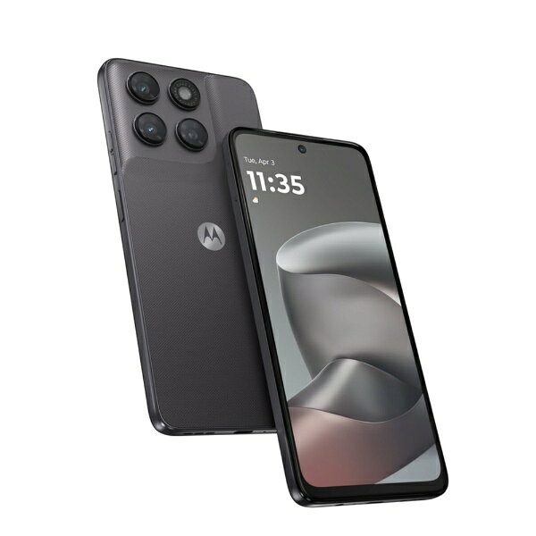  モトローラ｜Motorola moto g37j MediaTek Dimensity 6300 6.72インチ メモリ/ストレージ：4GB/128GB nanoSIM+eSIM PANTONE Impenetrable (インペネトラブルグレイ) PBCK0000JP