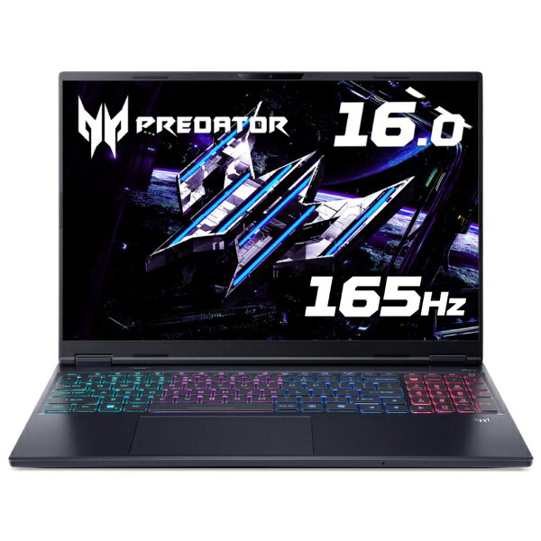 ACER Predator Helios Neo/16/CU9-386H/RTX5070/32/1T/w11 PHN16S-I51-N93Z57 [Copilot+ PC /16.0型 /Windows11 Home /intel Core Ultra 9 /メモリ：32GB /SSD：1TB]