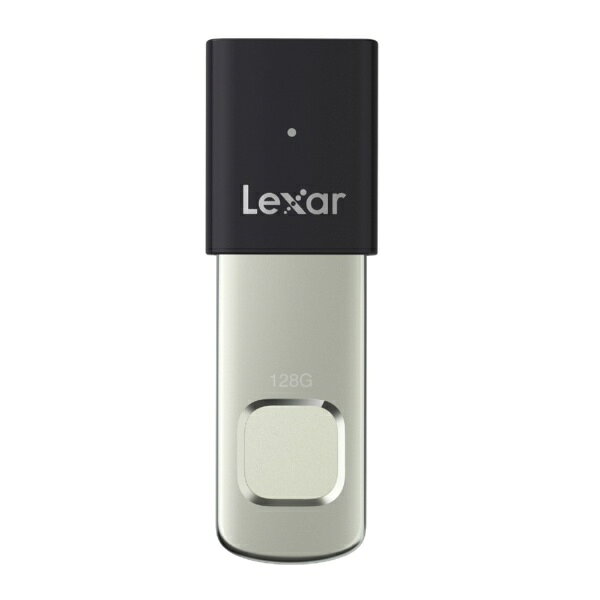 Lexar｜レキサー USBメモリ JumpDrive Fingerprint F35 Pro(Mac/Windows) LJDF35P128G-RNBNJ 