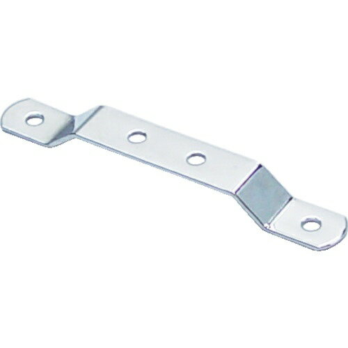 トラスコ中山｜TRUSCO NAKAYAMA ジョイント金具19型C　クロム　寸法143×13．5　穴数4　TK19C4C