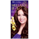 ウエラ|WELLA WELLATON(ウエラトーン)2+1 クリームタイプ 5B 自然なピュアブラウン A剤60g+B剤60g+エッセンス7.3ml 5B 自然なピュアブラウン
