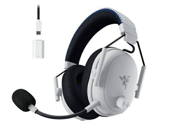 RAZER BlackShark V3 Pro for PS White RAZER ホワイト RZ04-05400600-R3UA [ワイヤレス（Bluetooth＋USB）＋有線 /両耳 /ヘッドバンドタイプ]