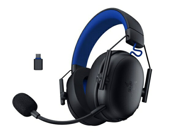 RAZER ゲーミングヘッドセット 「BlackShark V3 X HyperSpeed for PlayStation」PS5公式ライセンスモデル ブラック RZ04-05420400-R3UA [ワイヤレス（Bluetooth＋USB-C）＋有線 /両耳 /ヘッドバンドタイプ]