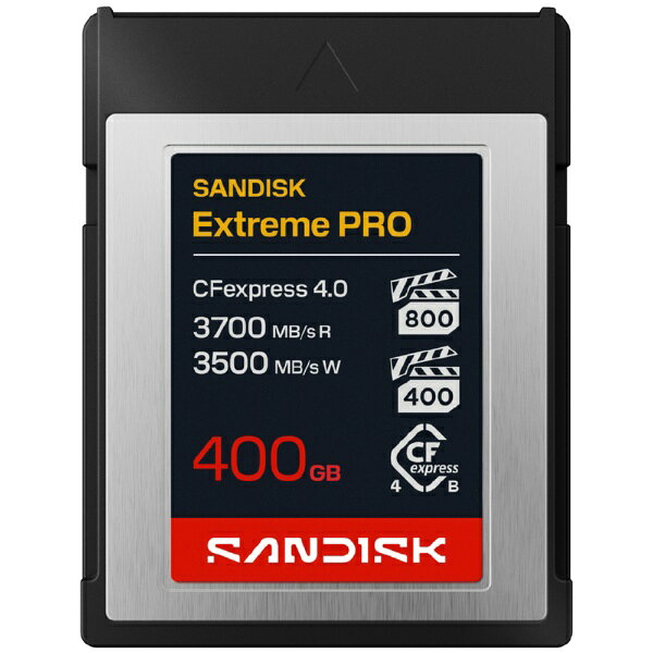 SanDisk｜サンディスク CFexpress PCIe 4.0 Type-B SDCFEB-400G-JN4NN