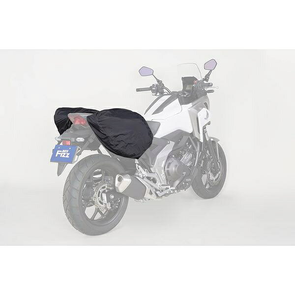 ●サイドバッグの左側専用レインカバー。サイドバッグの左側用レインカバー。突然の雨でも荷物をしっかりガードします。■材質：210D オックスフォード（防水）■適合：MFK-217/218 他