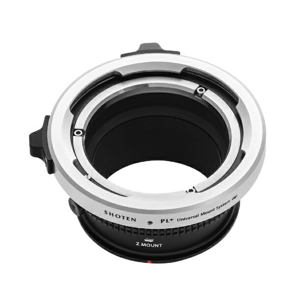 楽天ビック(ビックカメラ×楽天)のSHOTEN｜ショウテン マウントアダプター UMSシリーズ PL-NZ-U-P（PLマウントレンズ → ニコンZマウント変換) PL-NZ-U-P｜アングル3