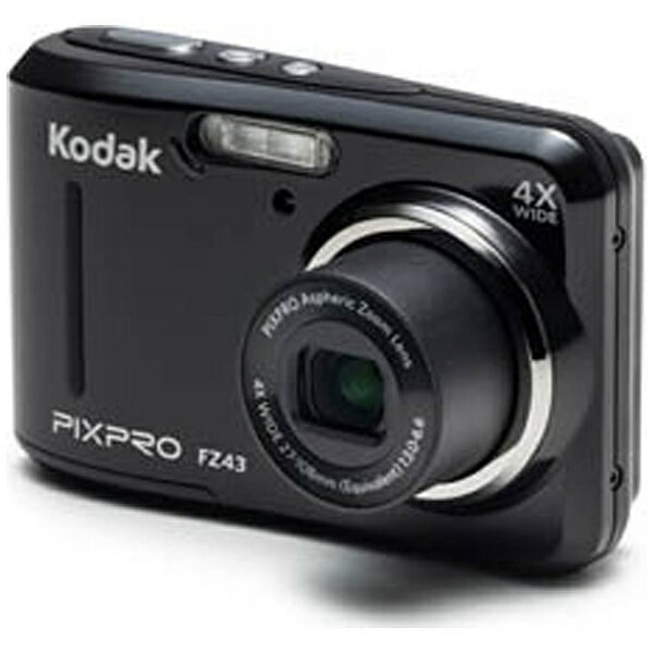 コダック　Kodak FZ43 コンパクトデジタルカメラ PIXPRO ブラック[FZ43BK]