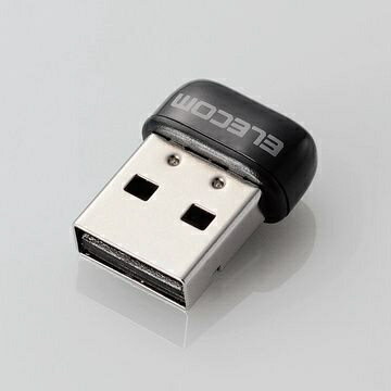 쥳ELECOM WiFi ̵LAN ҵ 433Mbps + 150Mbps USB2.0 WDC-433SU2M2 ֥å[WDC433SU2M2BK]