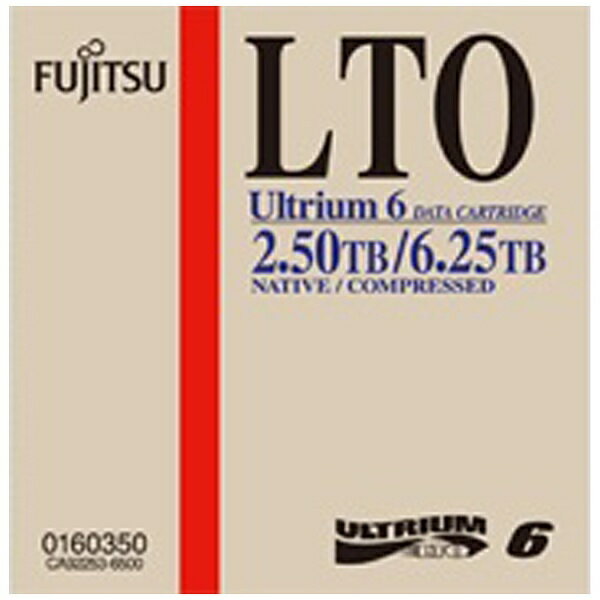 富士通｜FUJITSU 0160350 LTOカートリッジ Ultrium 2.5TB /1巻