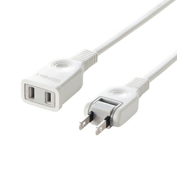 サンワサプライ｜SANWA SUPPLY 電源延長コード TAP-EX2102 [2.0m /1個口 /スイッチ無][TAPEX2102]のサムネイル