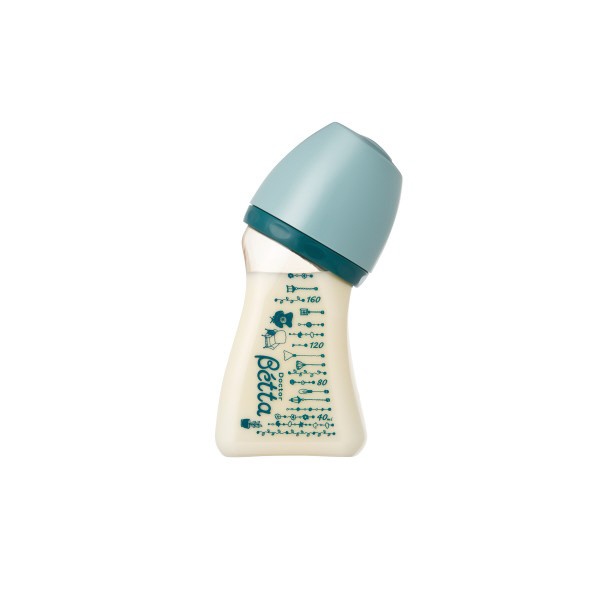ズーム・ティー ドクターベッタ哺乳びん ブレイン 広口 WS4-160ml Happy Time