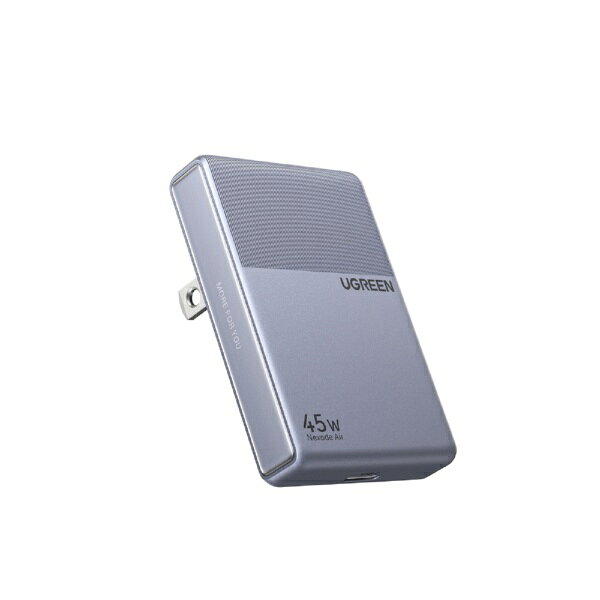 UGREEN｜ユーグリーン UGREEN Nexode Air 急速充電器 Slim 45W 1ポート 85252 [PD45W /USB-C×1 /1ポート]