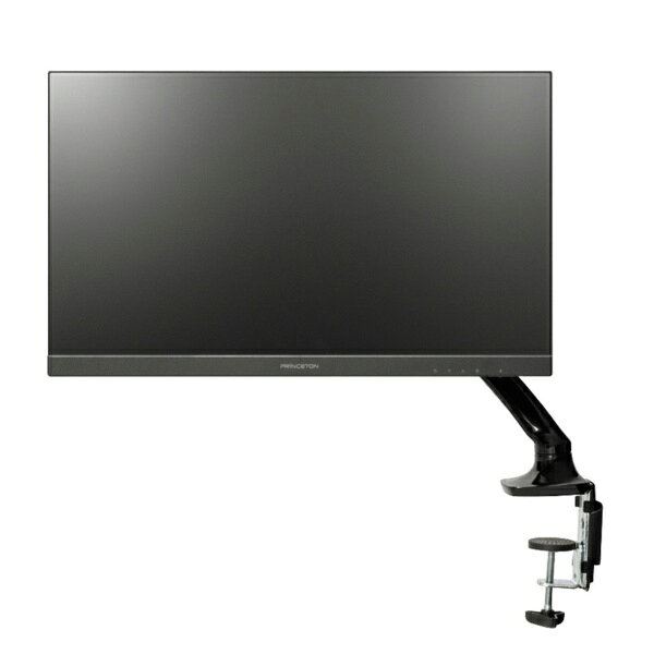 PRINCETON｜プリンストン PTF-B242WA-BK　120HzADSパネル USB Type-C搭載 23.8型フルHD液晶ディスプレイ モニターアーム(Black) ブラック PTF-B242WA-BK [23.8型 /フルHD(1920×1080) /ワイド]