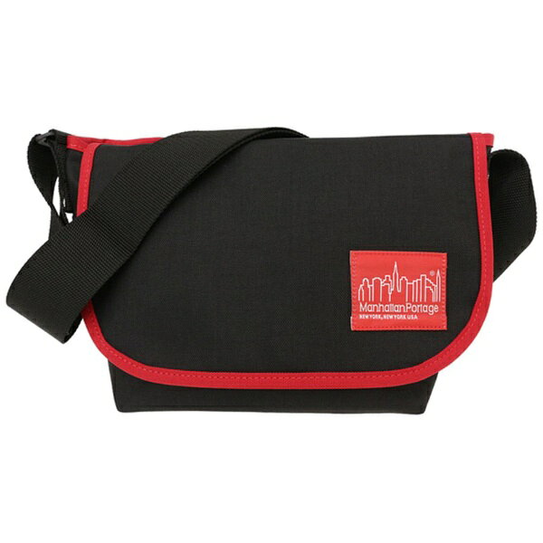 マンハッタンポーテージ｜Manhattan Portage Casual Messenger Bag JR ブラック/レ...