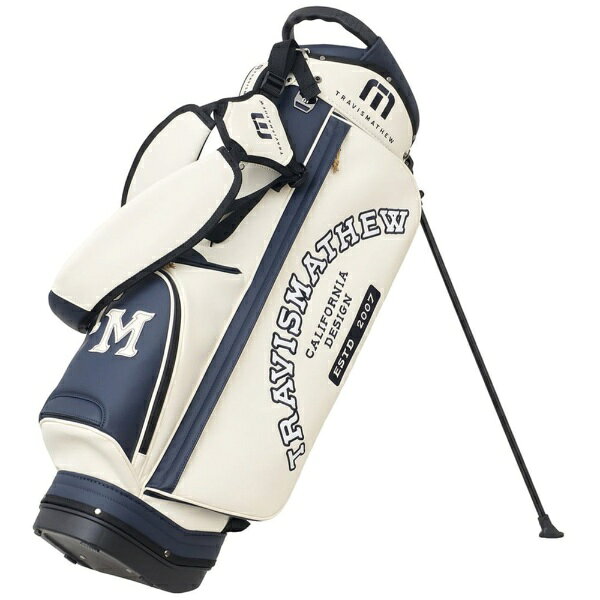 TRAVISMATHEW｜トラヴィスマシュー VC スタンドバッグ ホワイト 7AP900 [47インチ対応 /4分割 /3.4kg]