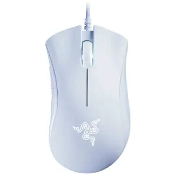 RAZER ゲーミングマウス DeathAdder Essential ホワイト RZ01-03850200-R3M1 [光学式 /有線 /8ボタン /USB]
