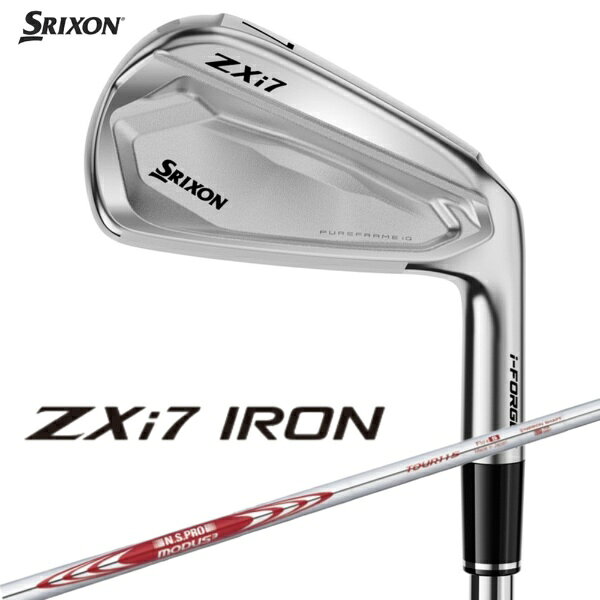 ダンロップ スリクソン｜DUNLOP SRIXON アイアン ZXi7 IRON ゼットエックスアイ7 アイアン [♯4 /22° /19° /N.S.PRO MODUS3 TOUR 115 スチールシャフト /S /右利き用]【9/12発売予定　発売日以降のお届け】