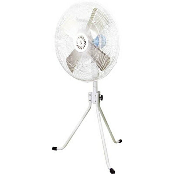 【エントリーで最大全額ポイント還元｜1/5まで】 日動工業｜NICHIDO 業務用扇風機 ホワイト K-600E