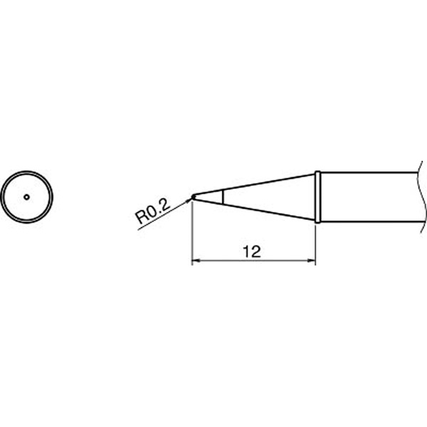 白光｜HAKKO 白光 こて先／BL型 T31−02BL
