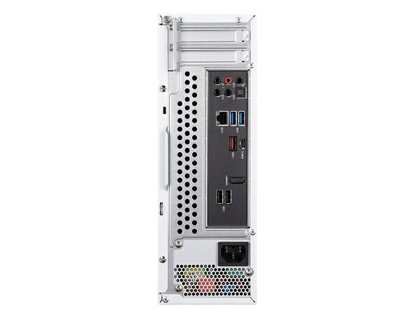 楽天ビック(ビックカメラ×楽天)のマウスコンピュータ｜MouseComputer デスクトップパソコン mouse ホワイト SHI5U01BC62U2PNW [モニター無し /Windows11 Pro /intel Core Ultra 5 /メモリ：16GB /SSD：256GB]｜アングル3