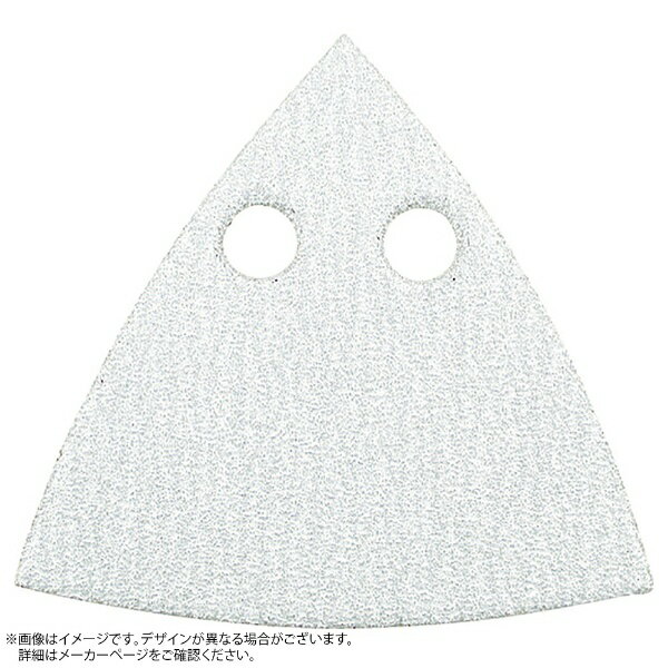 HiKOKI｜ハイコーキ サンドペーパー三角AA100 10枚入り 323969《※画像はイメージです。実際の商品とは異なります》