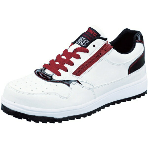 ジーベック｜XEBEC ジーベック ZIPアップ耐滑セフティシューズ 85118 ホワイト 29．0CM 85118−32−290