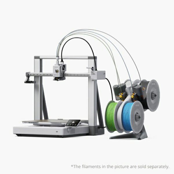 広がる遊び場、広がる創造■拡張された造形サイズ330 x 320 x 325 mmで大規模プロジェクトに対応。■マルチツール・エコシステムブレードカッティングやペンプロット用のモジュール式アドオンに対応。■全自動キャリブレーションハンズフリーのレベリングとオフセット調整により、箱から出してすぐに造形可能。■プロレベルの安定性適応型振動補正機能が、重量のあるモデルや高さのあるモデルでも高精度を保証。■AMS連携信頼性の高い、高性能なマルチカラーおよびマルチマテリアル造形。■スマートフォンクラスのUI洗練されたユーザー志向のインターフェースを備えた高解像度タッチスクリーン。■屋内でも安全排出物質の安全性に関するUL 2904 GREENGUARD認証を取得。