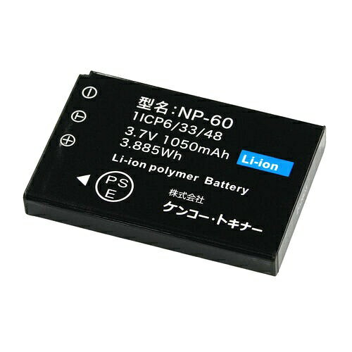 ケンコー・トキナー｜KenkoTokina Kenko KC-WD2000用バッテリー NP-60