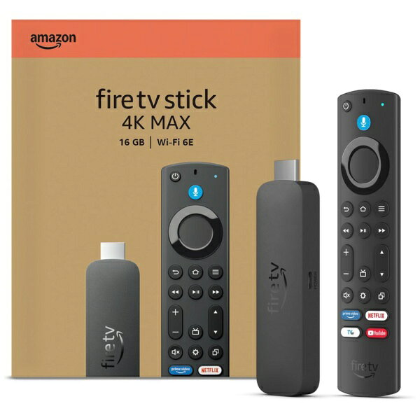 Amazon｜アマゾン ストリーミングメディアプレイヤー Fire TV Stick 4K Max(第2世代) B0G2TXBSWJ