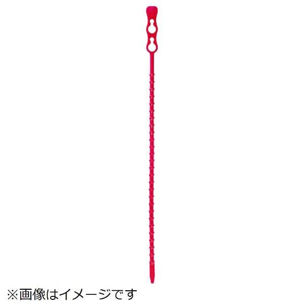 SapiSelco｜サピセルコ SapiSelco 「クリックタイ」 赤 4．4mm×320mm 最大結束83m CLT．10．2129R （1袋100本）《※画像はイメージです。実際の商品とは異なります》