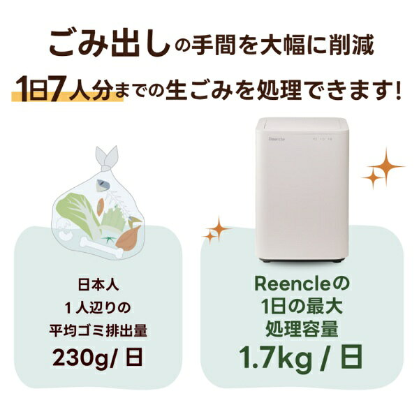 Reencle｜リーンクル Reencle Basic クリームホワイト クリームホワイト RC-BASIC1...