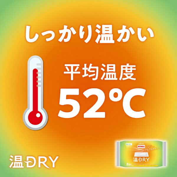 ロッテ｜lotte ホカロン 温DRY 8P