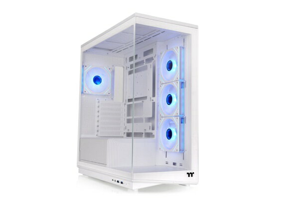 THERMALTAKE PCケース [ATX /Micro ATX /Mini-ITX] Stage 450 TG ARGB Snow ホワイト CA-12B-00M6WN-00