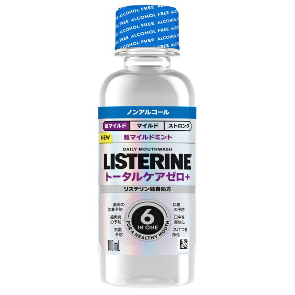 【高機能6in1】【液体歯磨き】【医薬部外品】トータルケアシリーズから超低刺激処方の新製品が登場！・歯石の沈着/歯肉炎/虫歯/口臭予防、口中を爽快に、ネバつき浄化まで、1本6つの効果でお口をトータルケア・有効成分がお口のすみずみまでゆき渡り、バイオフィルムの中まで浸透殺菌。トラブルを引き起こす原因菌を減少させます。・マウスウォッシュを初めて使う方でも使いやすい超低刺激ノンアルコール処方・クール感を抑えた穏やかなリラクシングフレーバーで、心地の良い使用感