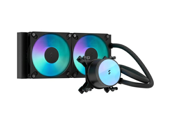 FRACTAL DESIGN Radius 240 RGB Black FD-W-RA1-2402
