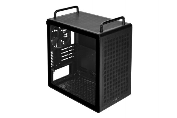 COOLER MASTER PCケース [Micro ATX /Mini-ITX] Qube 340 With Handle ブラック Q340-KGNN-S00