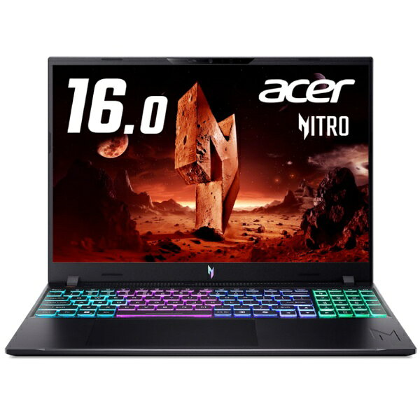 ACER Nitro V/16/R7-450/RTX5060/32/1024/w11 ANV16A71N73Z56 [Copilot+ PC /16.0型 /Windows11 Home /AMD Ryzen AI 7 /メモリ：32GB]