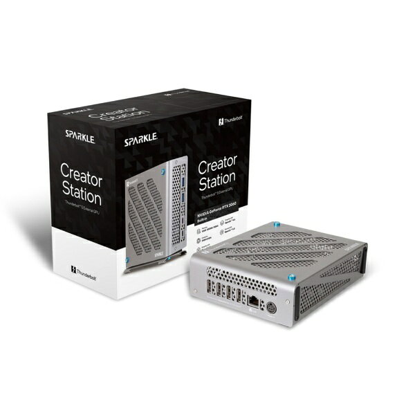 SPARKLE｜スパークル 外付GPUステーション/TCX-280DF/RTX3060-12GB　シルバー シルバー TCX-280DF/RTX3060-12GB [GeForce RTXシリーズ /12GB]