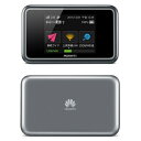 HUAWEI｜ファーウェイ 【SIMフリー 】HUAWEI E5383 ブラック [E5383S-327] LTE/Wi-Fi/3G［無線a/b/g/n/ac・Bluetooth4.0］ 国際ローミング対応 2.4型タッチ対応 microSIMx1 SIMフリーモバイルルーター[E5383S327]